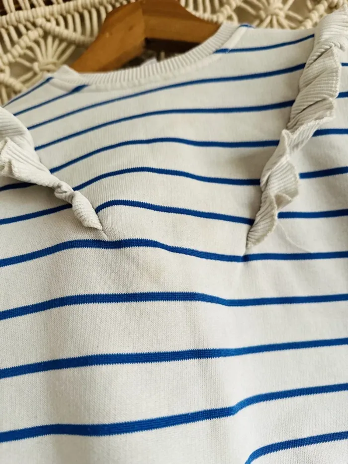 Sweat marinière Zara 18/24 mois - photo numéro 3