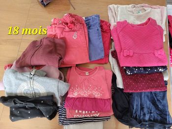 Lot de 20 articles- 18 mois fille