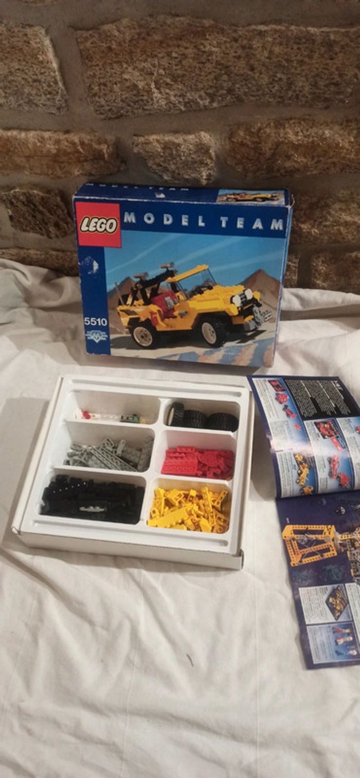 Lego 5510 vintage avec boîte sans notice et incomplet