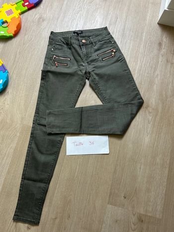 Jean vert Morgan taille 36