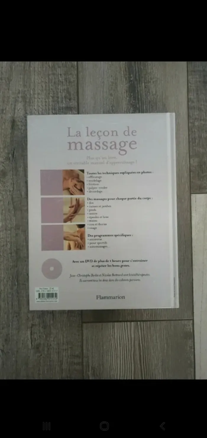 Livre La leçon de massage - avec Dvd - photo numéro 5