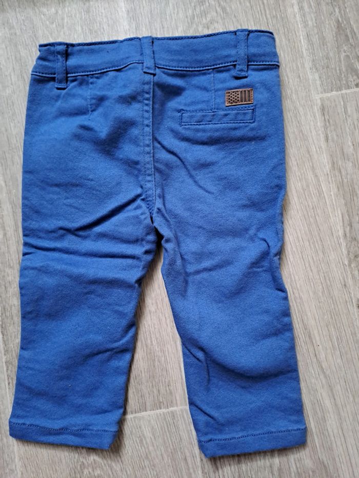 Pantalon bleu 9M Vertbaudet - TBE comme neuf - photo numéro 3