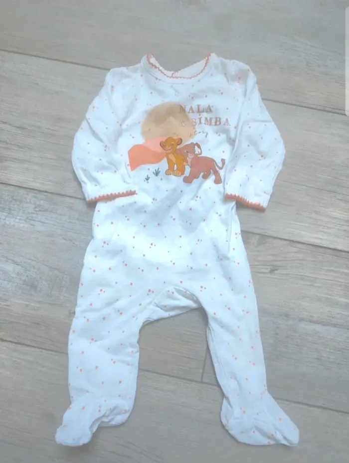 Pyjama léger disney 3 mois