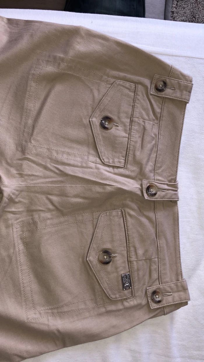 Pantalon diesel beige 38 - photo numéro 4
