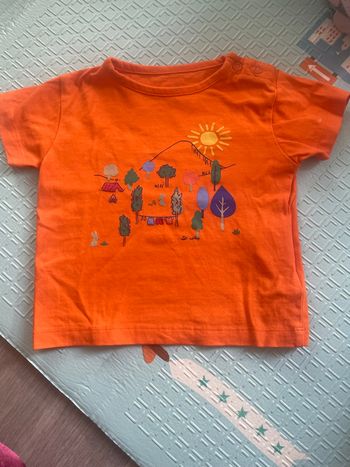 Tee-shirts manche courte 9 mois