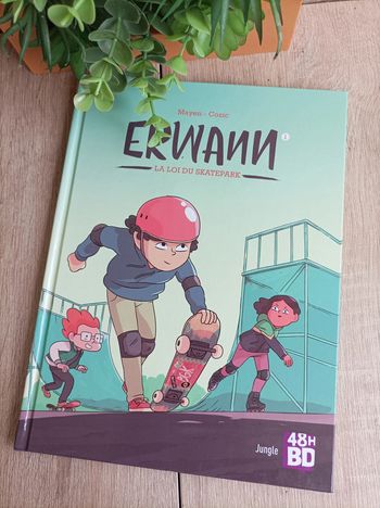 Bande dessinée Arwann La loi du Skatepark