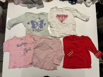 Lot 5 tee shirt à manches longues