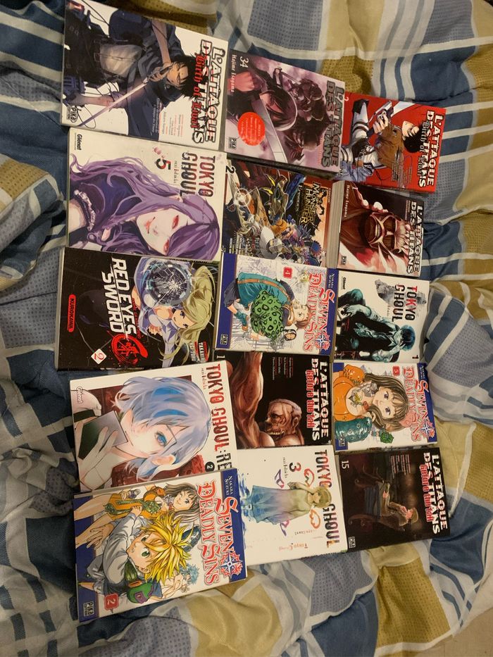 Lot mangas