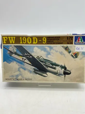 Maquette Italeri Fw 190d-9 avion de combat