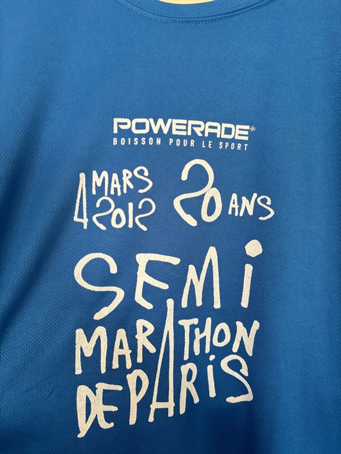 t-shirt anniversaire 20 ans semi marathon de Paris 2012 - photo numéro 3