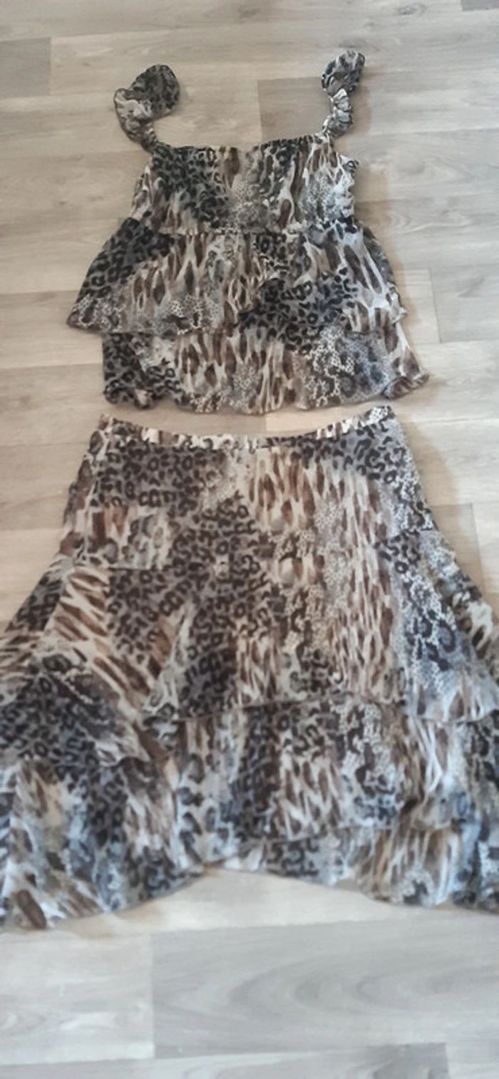 Ensemble léopard Camaïeu 42