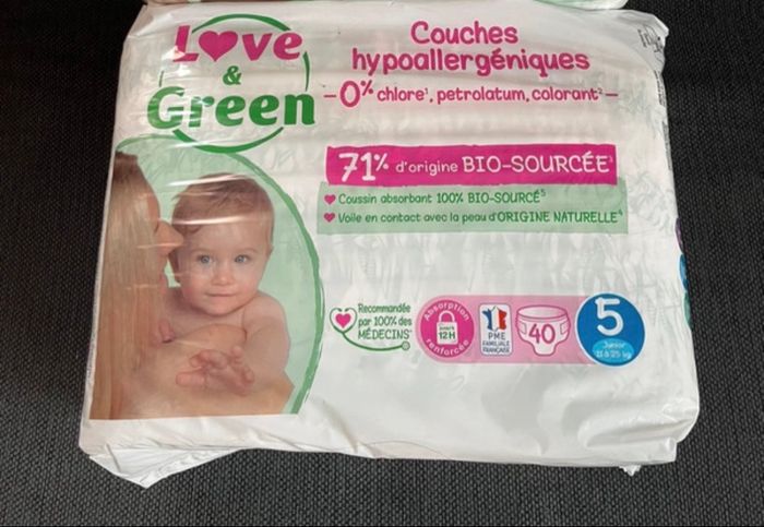 Couche love and Green - photo numéro 3