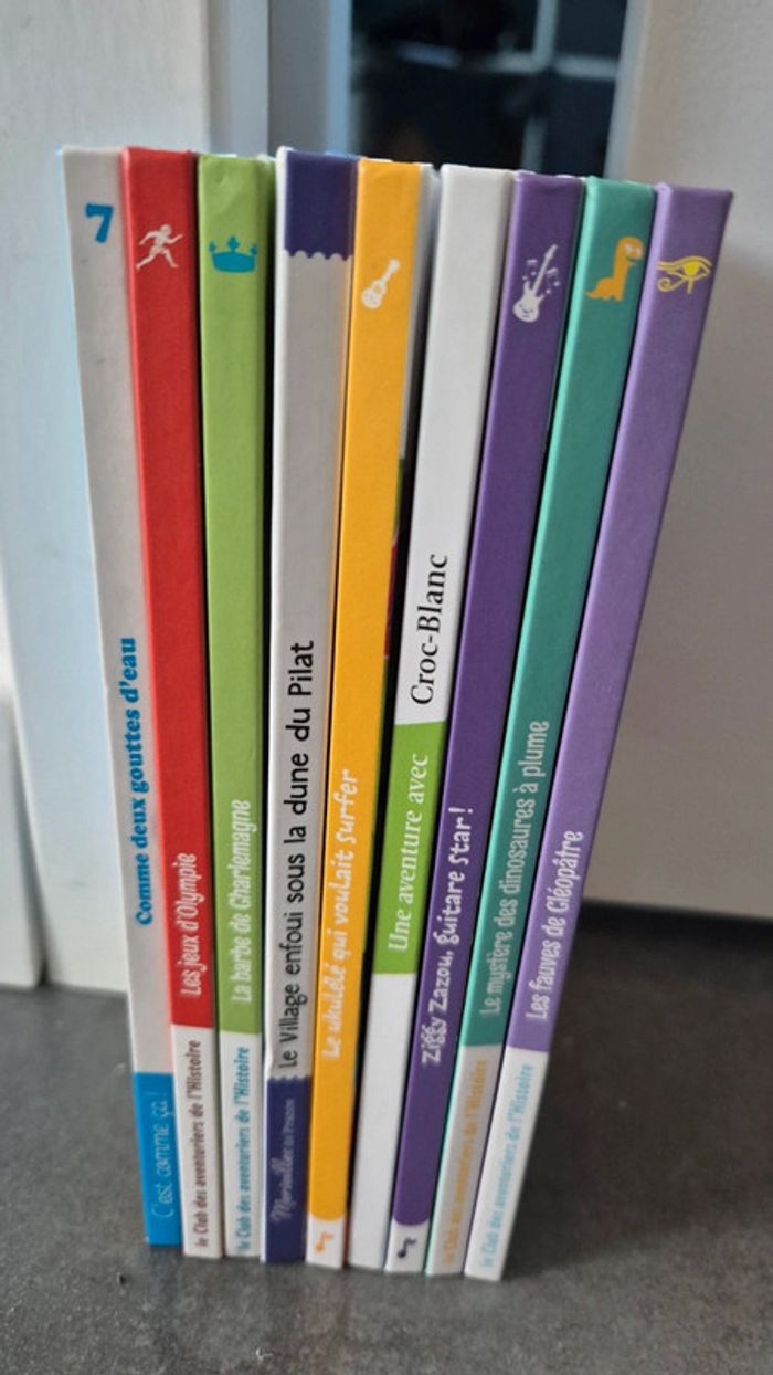 Lot de 9 livres Hachette Jeunesse Mac Do - photo numéro 3