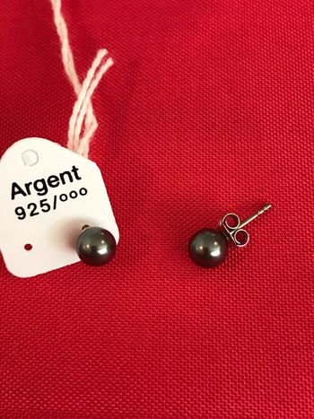 Boucles d'oreilles argent
