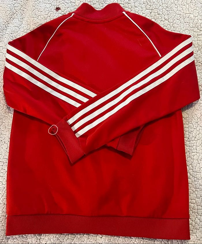 Ensemble jogging adidas rouge et blanc - photo numéro 9