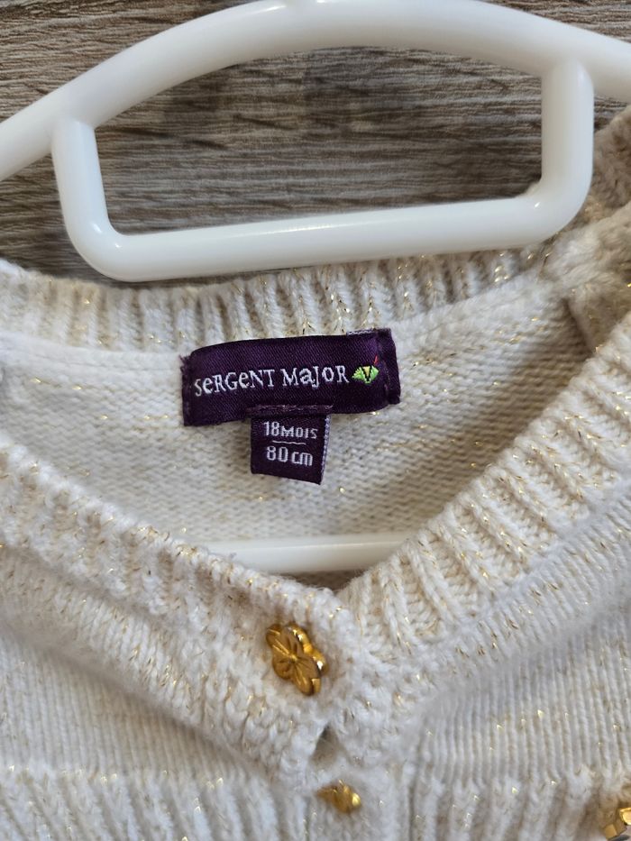 Vêtement Bébé Fille - Robe + Giiet - Sergent Major - 18 mois 80 cm - photo numéro 7