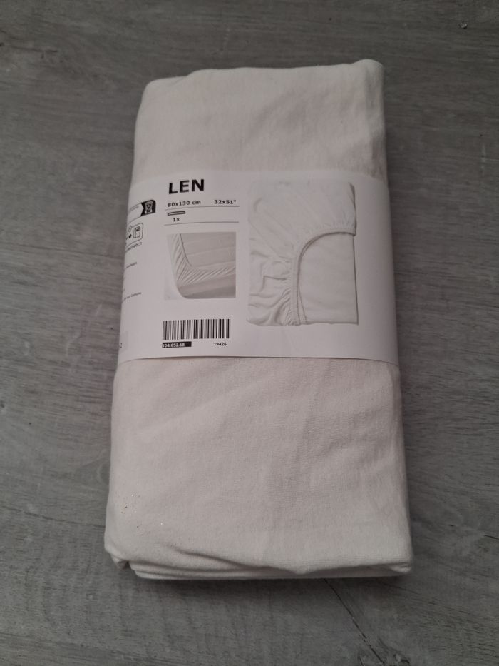 Drap housse neuf 80cm/130 cm - photo numéro 1