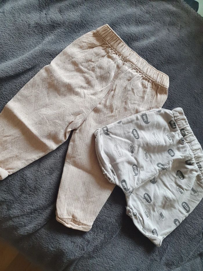 Lot short + jogging kiabi 18 mois - photo numéro 2
