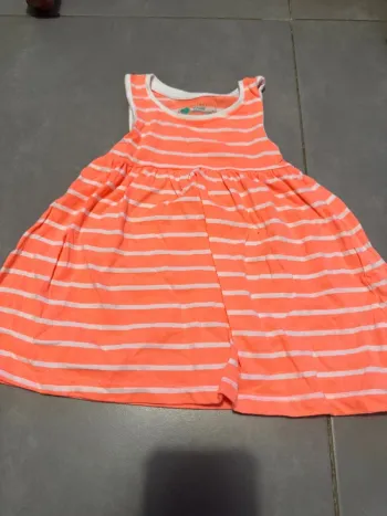 Robe sans manche bébé 9-12mois