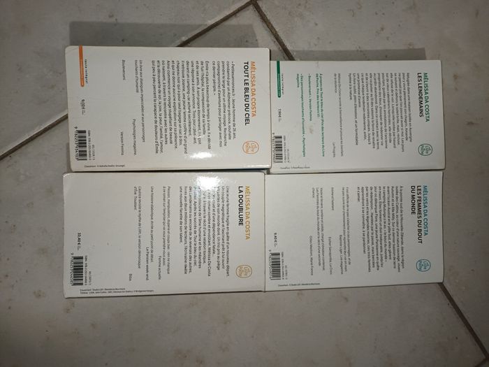 Lot livres melissa da costa - photo numéro 7