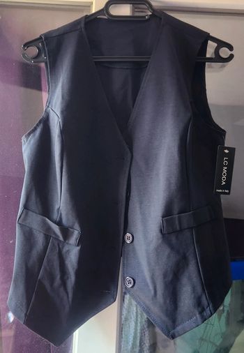Gilet bleu marine