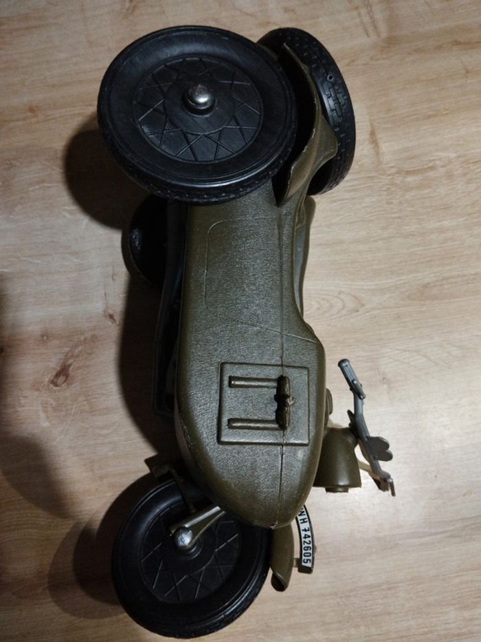 Moto action joe/gi joe side car militaire - photo numéro 2