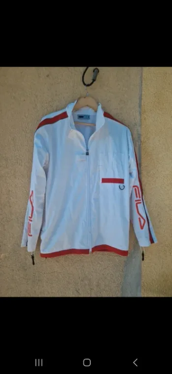 Veste jogging vintage fila taille m bon etat