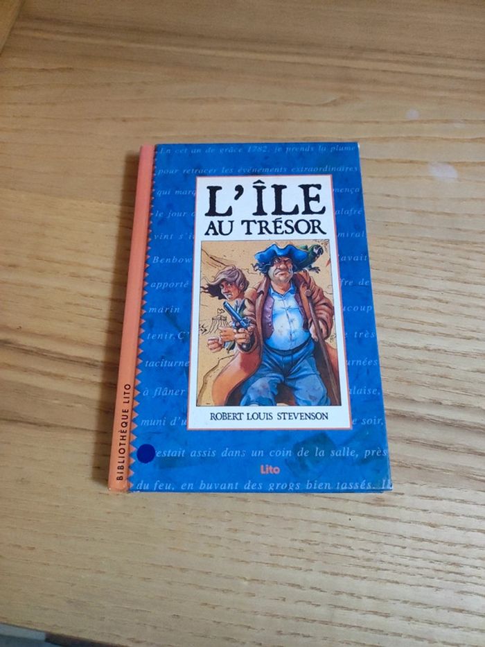 Livre l'île au trésor
