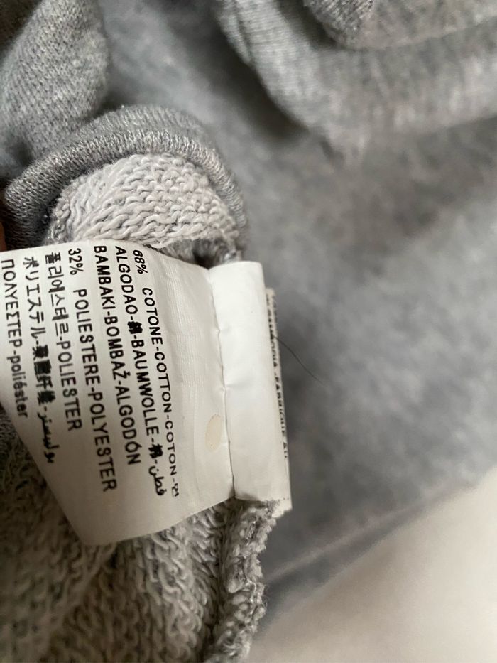 Gilet à capuche gris 🩷 paillettes 130 cm United Colors of Benetton - photo numéro 7