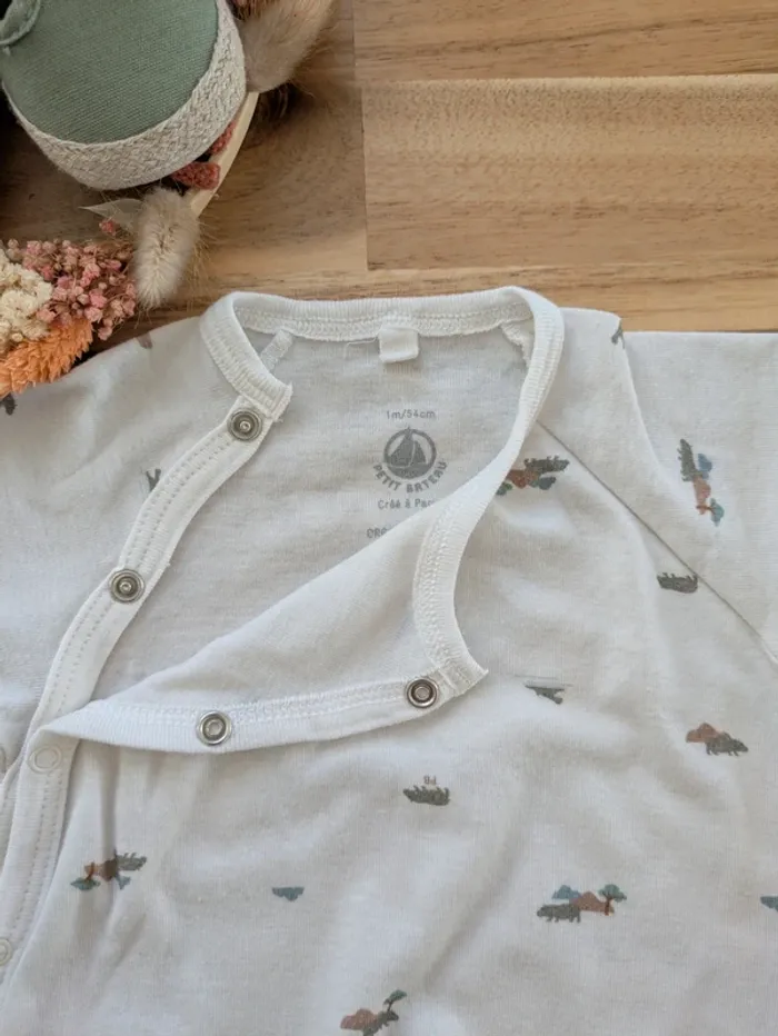 Pyjamas fin 1 mois Petit Bateau - photo numéro 3