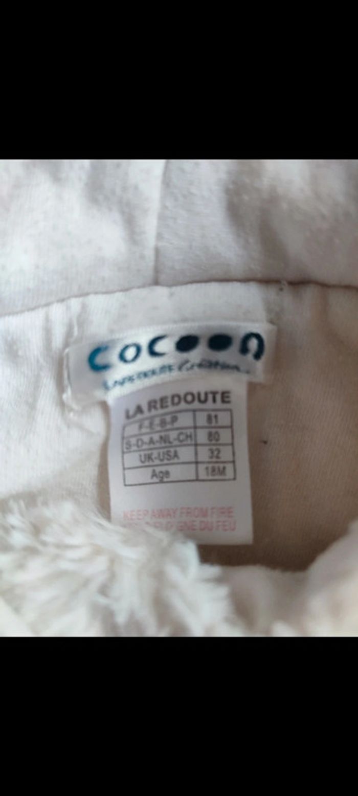 Manteau en Pilou pilou tout doux 18 mois - photo numéro 3