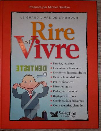 Livre rire c'est vivre