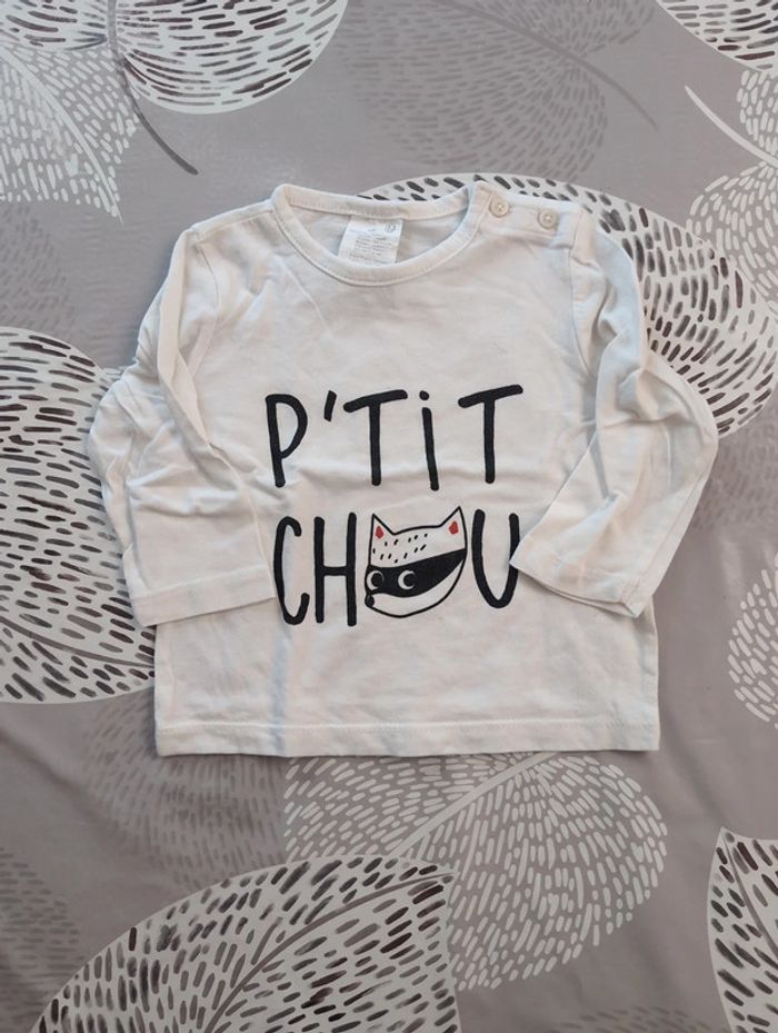 T-shirt garçon 6 mois