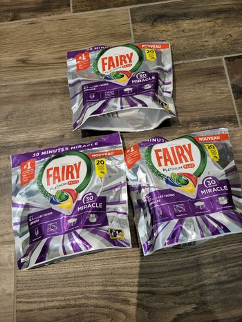 Tablette lave vaisselle fairy