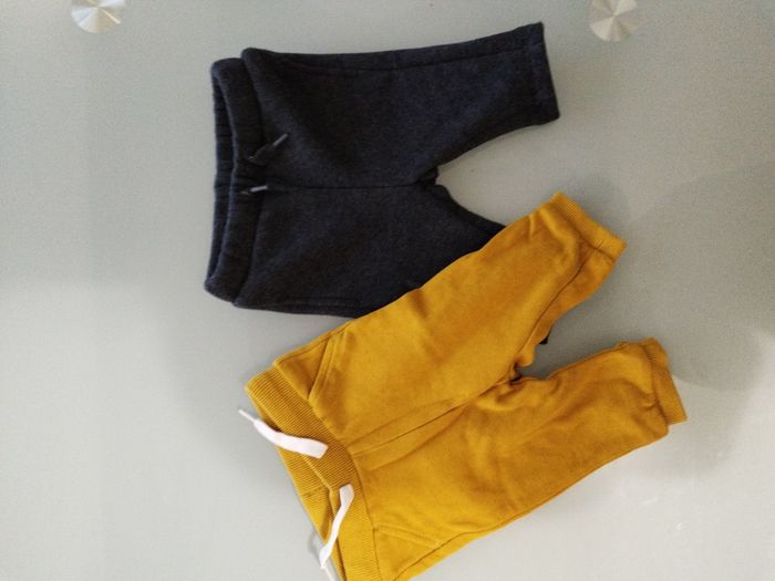 Lots de 2 bas de jogging - 1 mois