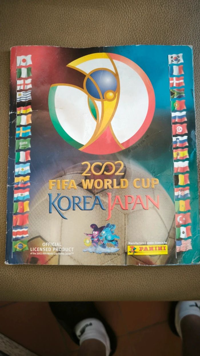 Album panini FIFA World cup 2002 korea japon