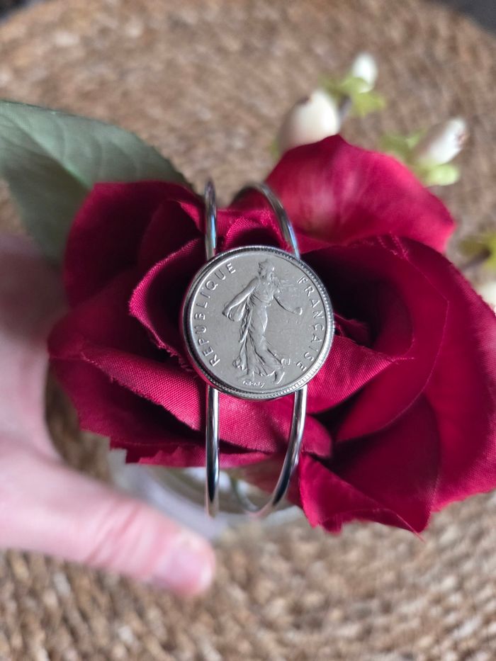 Bracelet vintage bijou pièce F