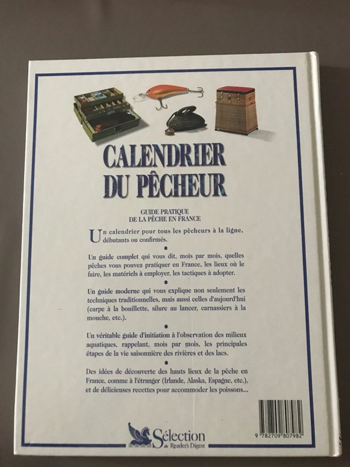 Livre Calendrier du pêcheur - photo numéro 2
