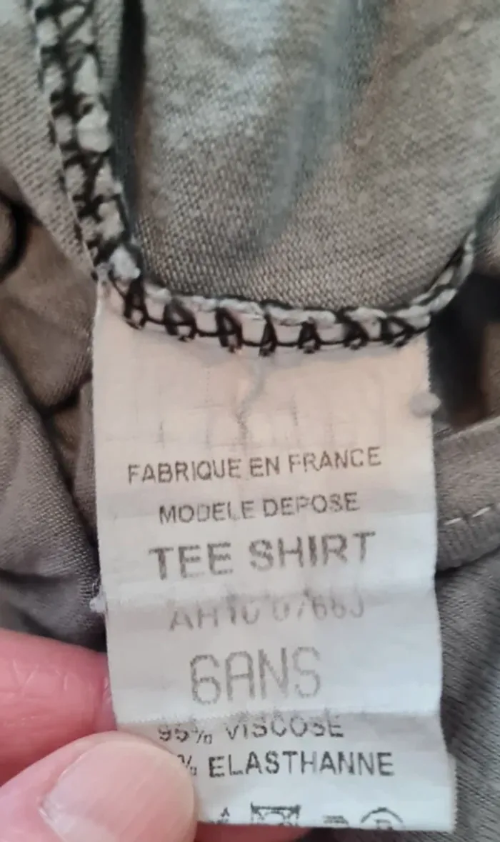 Lot t-shirt manches longues à capuche - photo numéro 9