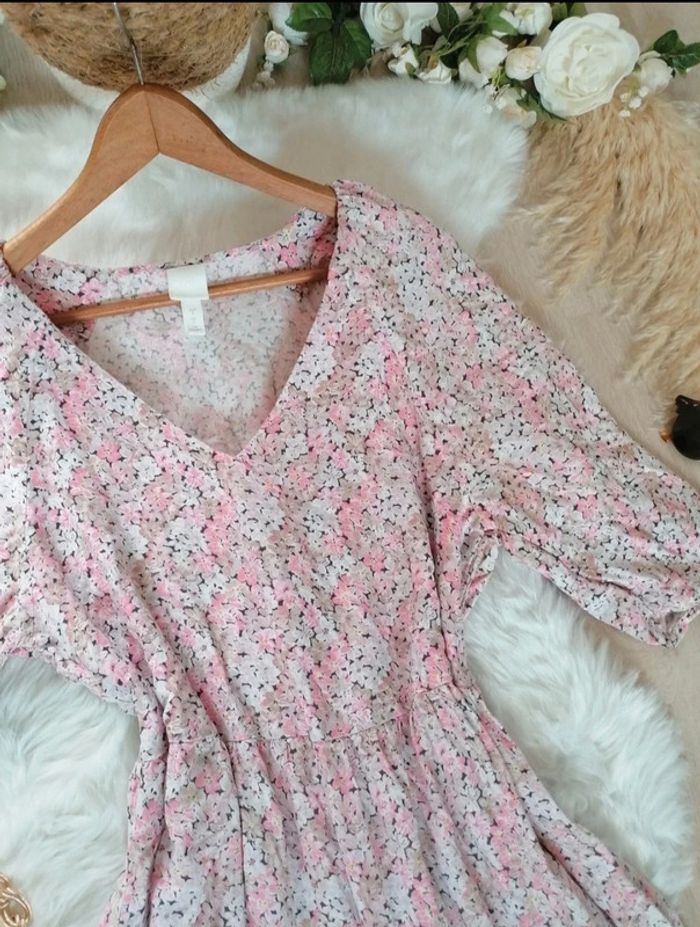 Robe longue bohème taille M H&m - photo numéro 2