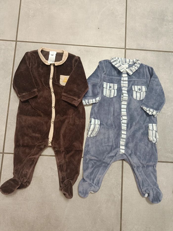 Lot de 5 pyjamas garçon taille 6 mois - photo numéro 2