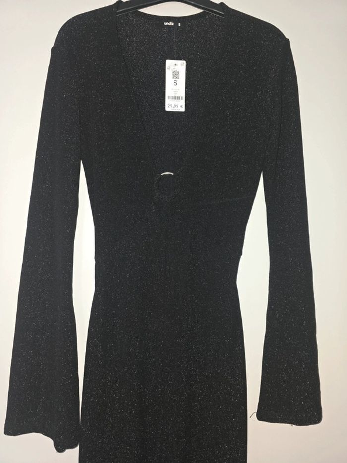 Combinaison brillante noire - Undiz - Taille S - Neuve - photo numéro 2