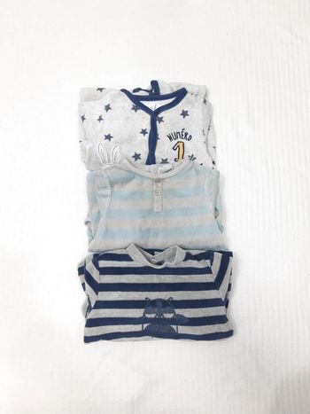 Lot de 3 pyjamas 12 mois