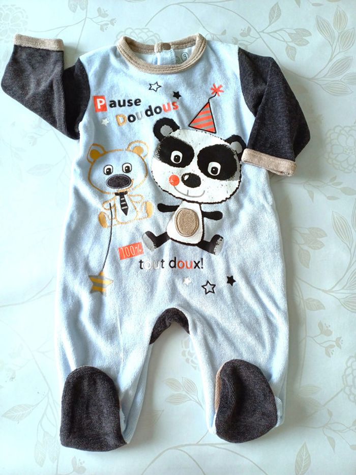Pyjama U tout petits 3 mois - photo numéro 2