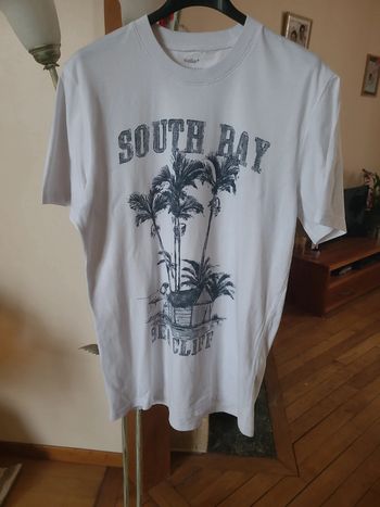 tshirt imprimé palmier taille M