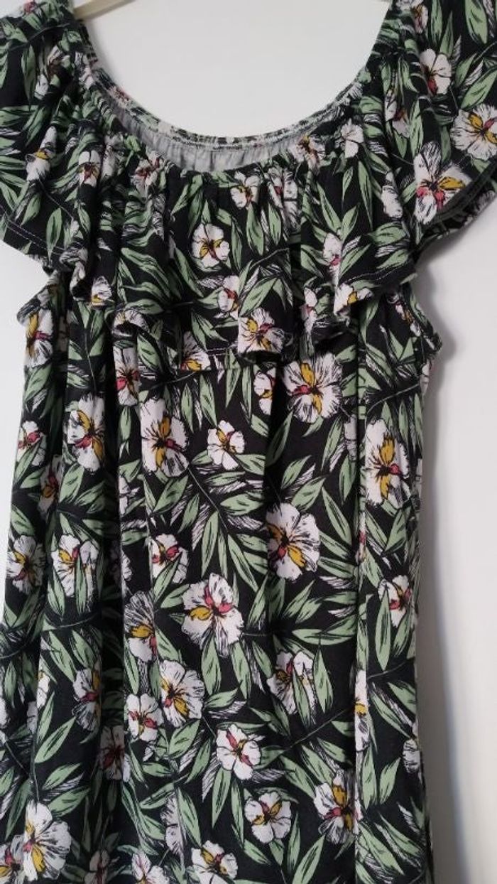 Haut fleuri