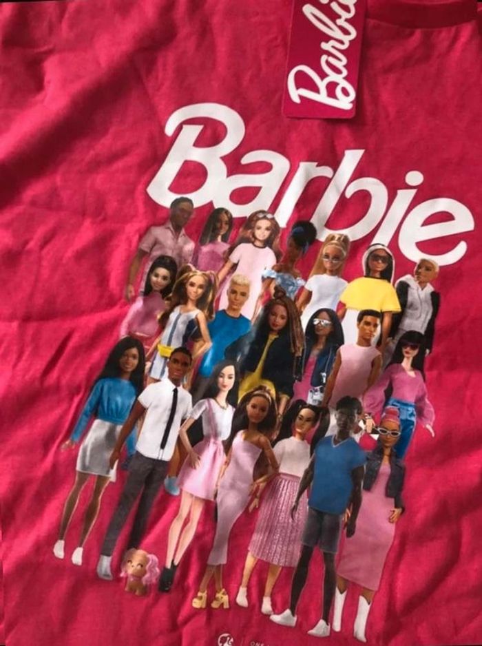 Robe t shirt oversize barbi neuf - photo numéro 2