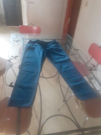 Pantalon turquoise