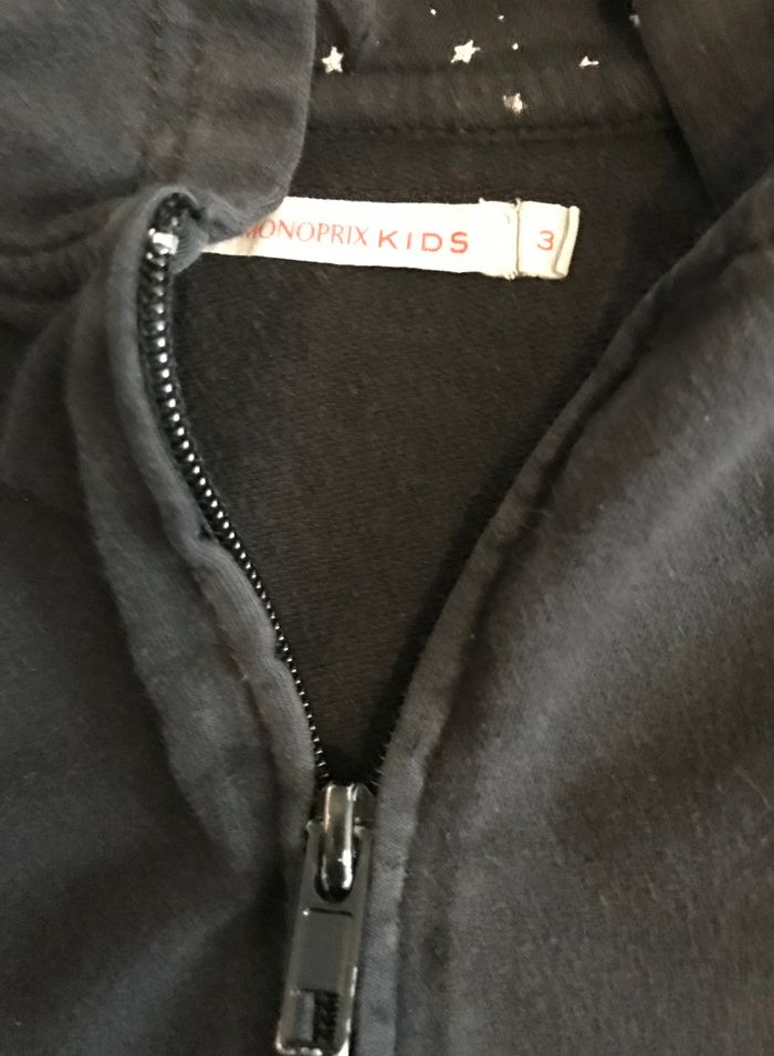 Gilet capuche 3 ans Monoprix Kids - photo numéro 3