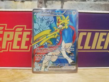 Carte Pokemon Zacian EX de Nabil Full Art Aventures Ensemble
